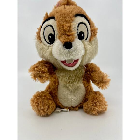 Disney Store 9" Plush CHIP Chipmunk Doll Stuffed Animal Brown Toy - Picture 4 of 4